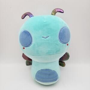 Mewaii Dragonfly Bug Plush 9" Big Eyes Blue Green Shiny Antennas Kawaii Toy